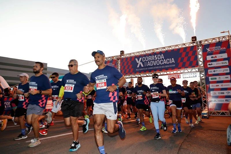 XI Corrida da Advocacia reúne mais de 1,4 mil participantes neste domingo em Teresina