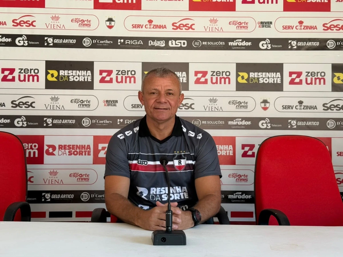 Marcinho Guerreiro promete River ofensivo na busca pelo acesso à elite do Piauiense
