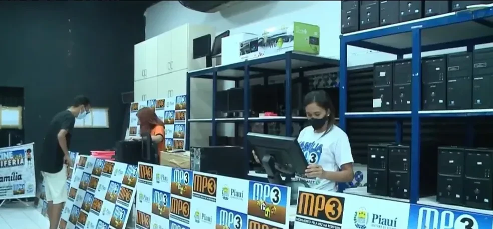 Feirão Solidário do MP3 tem computadores a partir de R$ 300 e impressoras por R$ 40 em Teresina