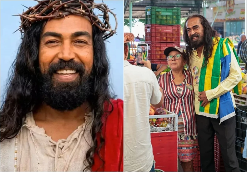 Suplente ao Senado vai trocar foto vestido de Jesus após intimação do TRE-PI