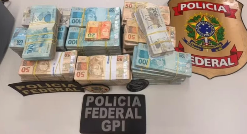 PF prende homem com cerca de R$ 830 mil em espécie em José de Freitas