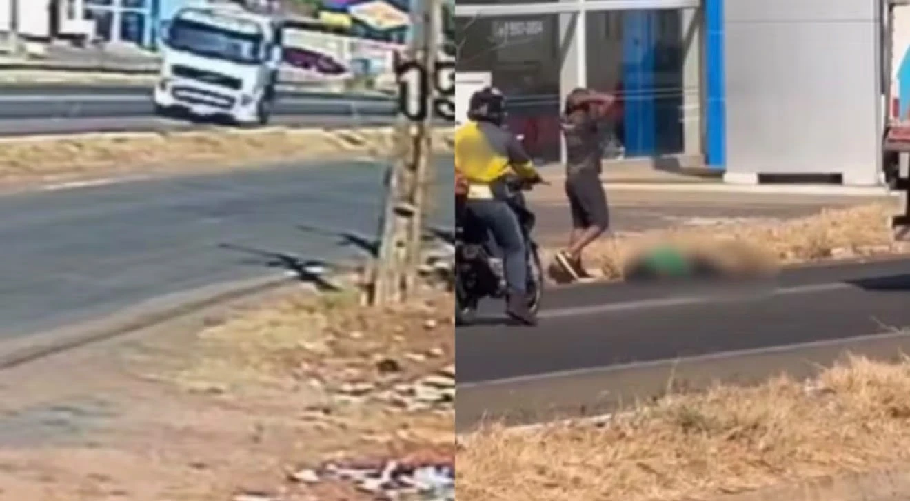 Mulher fica gravemente ferida após ser atropelada por carreta na BR-316 em Picos
