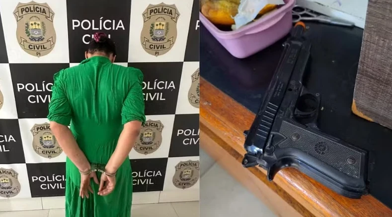 Mulher é presa suspeita de mandar matar ex-marido por não aceitar fim do relacionamento no Piauí